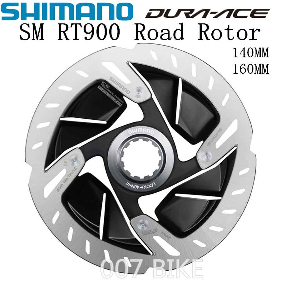 SHIMANO DURA ACE R9100 SM RT900 ротор 140 мм 160 мм ротор для дорожных велосипедов RT900 R9120 R9170 Центральный замок дискового тормозного ротора