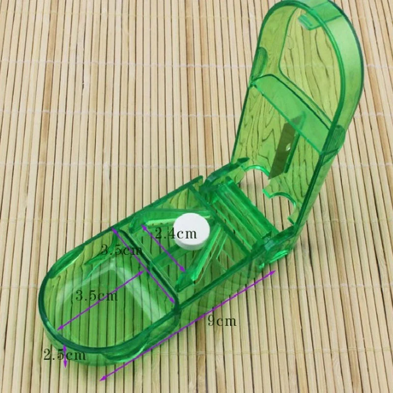 

Convenient Storage 1PC NEW Box Pill Holder Splitter Plastic Travel Medicine Dispenser Divider Mini