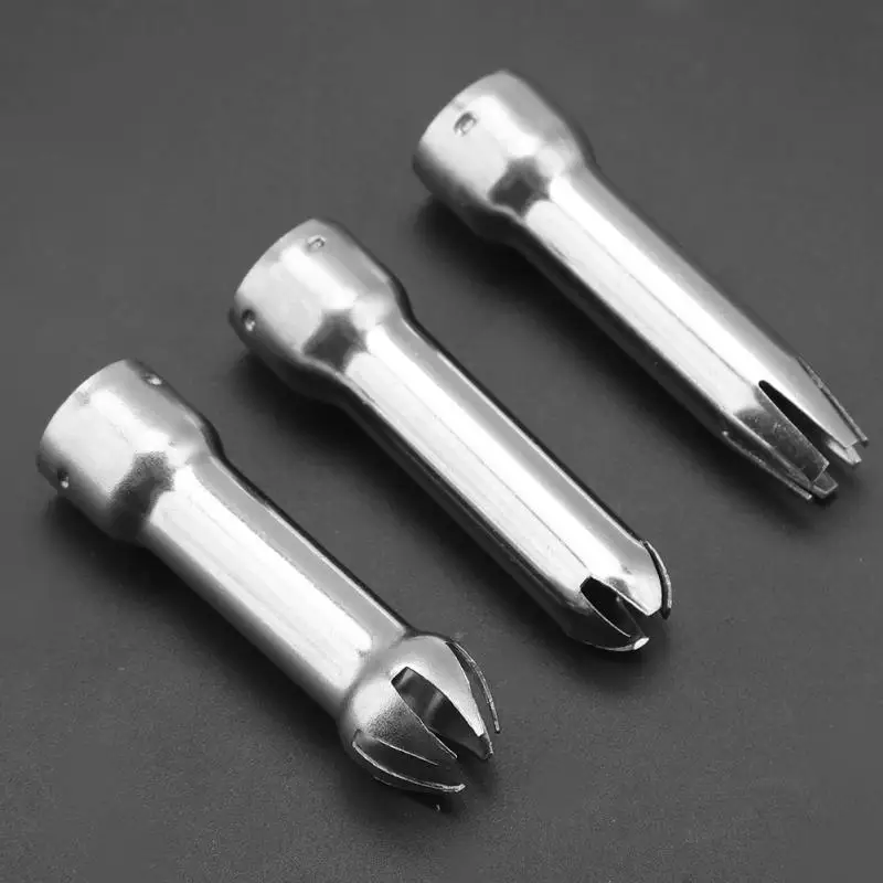 Stainless Steel Safe Cream Nozzle Cake decoration Baking Nozzle Set DIY Cake Decorating 3pcs/ Set
