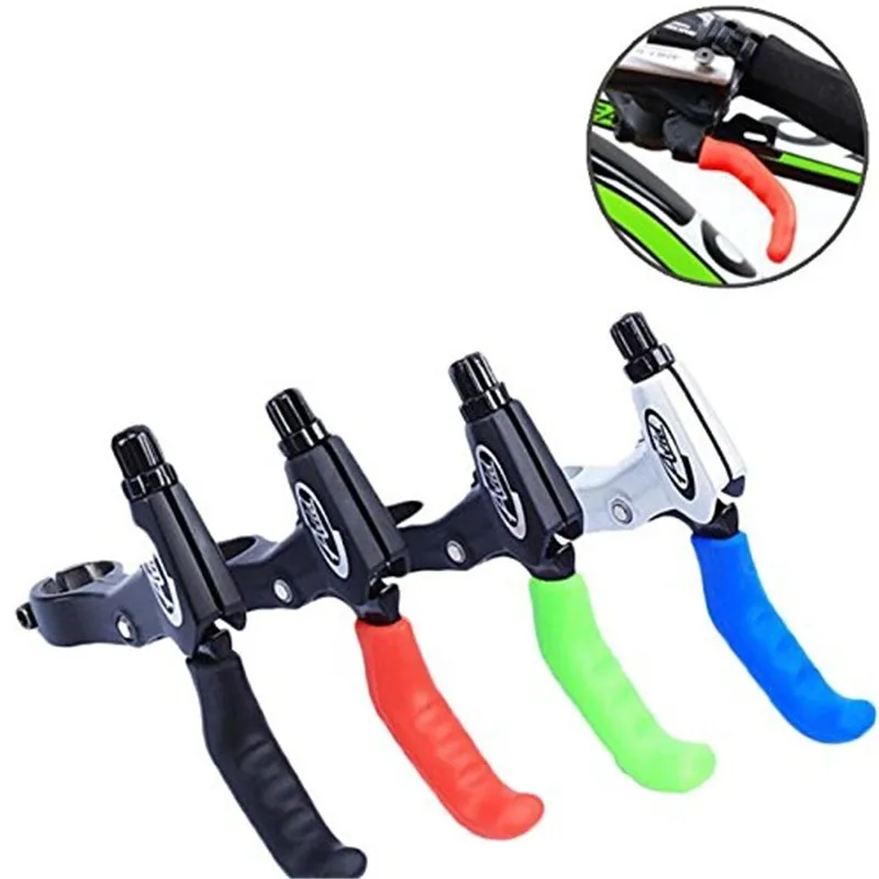 2 قطعة دراجة سيليكون هلام الفرامل مقبض ليفر الغلاف العالمي الجبلية الطريق MTB الدراجة غطاء للحماية كم الدراجات الثابتة والعتاد
