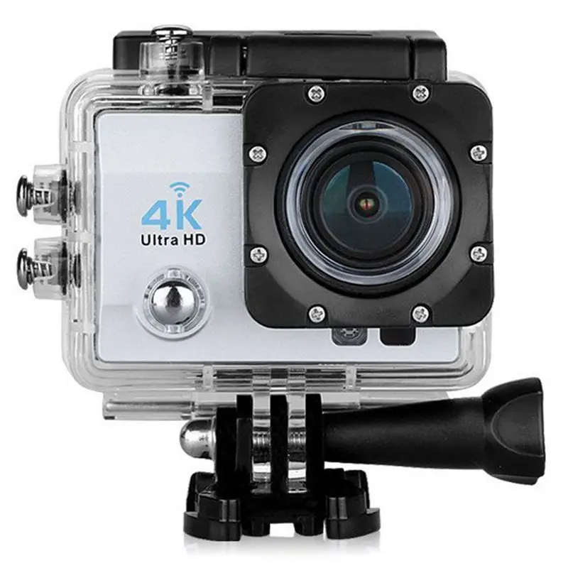 

Q6 4K 16MP 2.0" HD LCD Display Mini Video DV WiFi Action Sports Camera - 30M Waterproof Loop Recording (White)