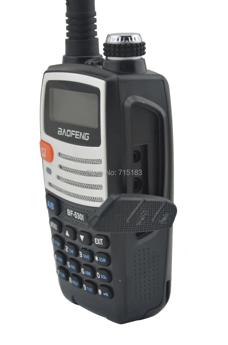 Цветной белый BF-530I 136-174 MHz и 400-520 MHz двухдиапазонный 5 W/1 W 128CH FM 65-108 MHz с бесплатными наушниками Портативное двухстороннее радио