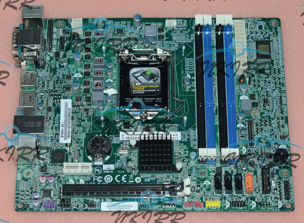 100 Working B75H2AD LGA 1155/Socket H2 DDR3 DB.VEA11.001 DBVEA11001 MotherBoard for Acer