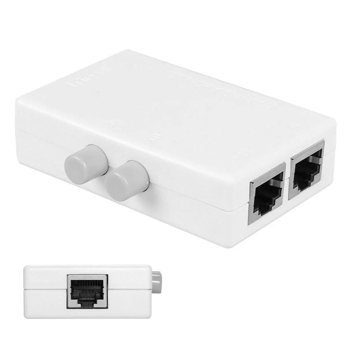 STP UTP 2 в 1 out порта RJ45 LAN CAT сетевой переключатель внутренний внешний коммутатор