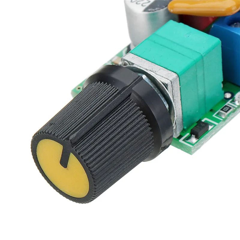 CLAITE Мини DC 4 5 V к 35V 5A 90W мотор контроллер скорости ШИМ модуль регулятор