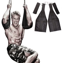 Нейлоновые фитнес для мышц пресса Crunch ремни гимнастические AB Упражнение поводок плечевой ремень штанга оборудование для упражнений аксессуары