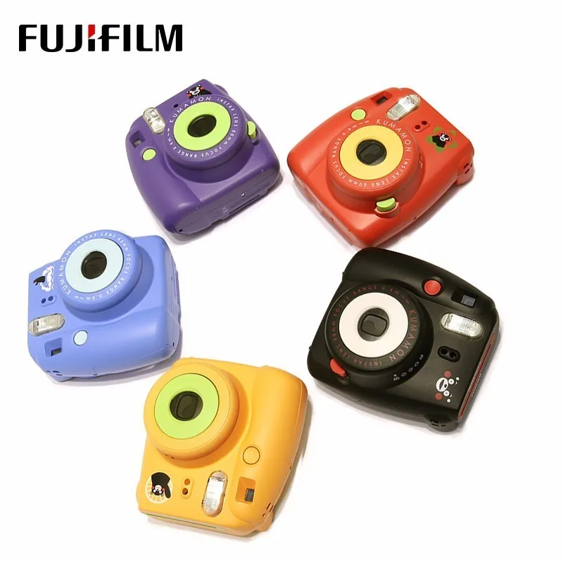 Оригинальная фотокамера Kumamon Fuji Fujifilm Instax Mini 8 мгновенная печать Обычная
