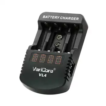 

Varicore Vl4 Multifunctional Charger 1.48 V-1.5 V Nickel-Metal Hydride Aa/ Aaa 9 V Charger Dc 12V 1A Ac 100-240 Battery Charge
