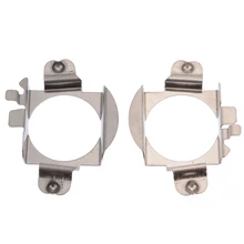 Для Ford Edge Mercedes Benz 2 шт. H7 светодиодный фара Лампа адаптер фиксатор держатель нержавеющая сталь поддержка B/C/ML класс Mayitr