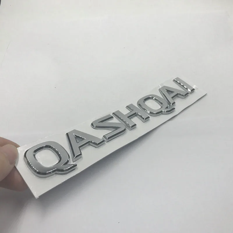 Jdm автомобильные стикеры и наклейки для Nissan Qashqai буквы эмблема значок Логотип