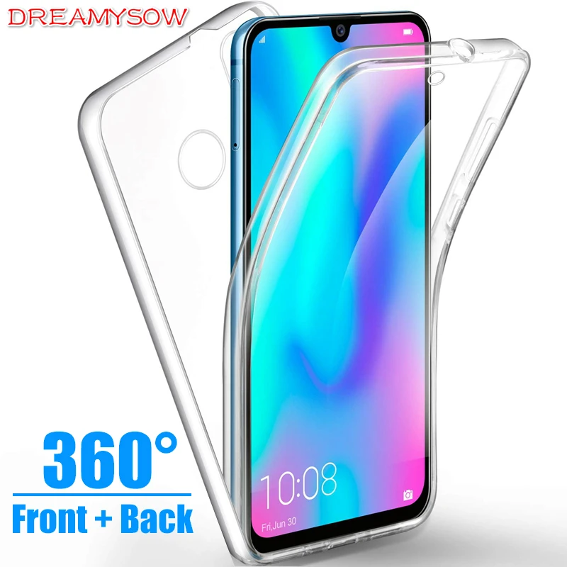 360 Полный корпус чехол для huawei P Smart Coque P30Pro P20 Mate20 Lite Y6 Y7 Pro P10 P9 P8 Honor8 GR3 Мягкий ТПУ Прозрачный чехол для телефона