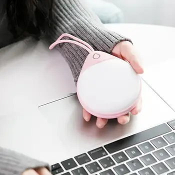 

6000mAh Cute Rechargeable Electric USB Portable Hand Warmer Fashion 3 Colors Hand Warmers Creative Water Drop Mini Heater