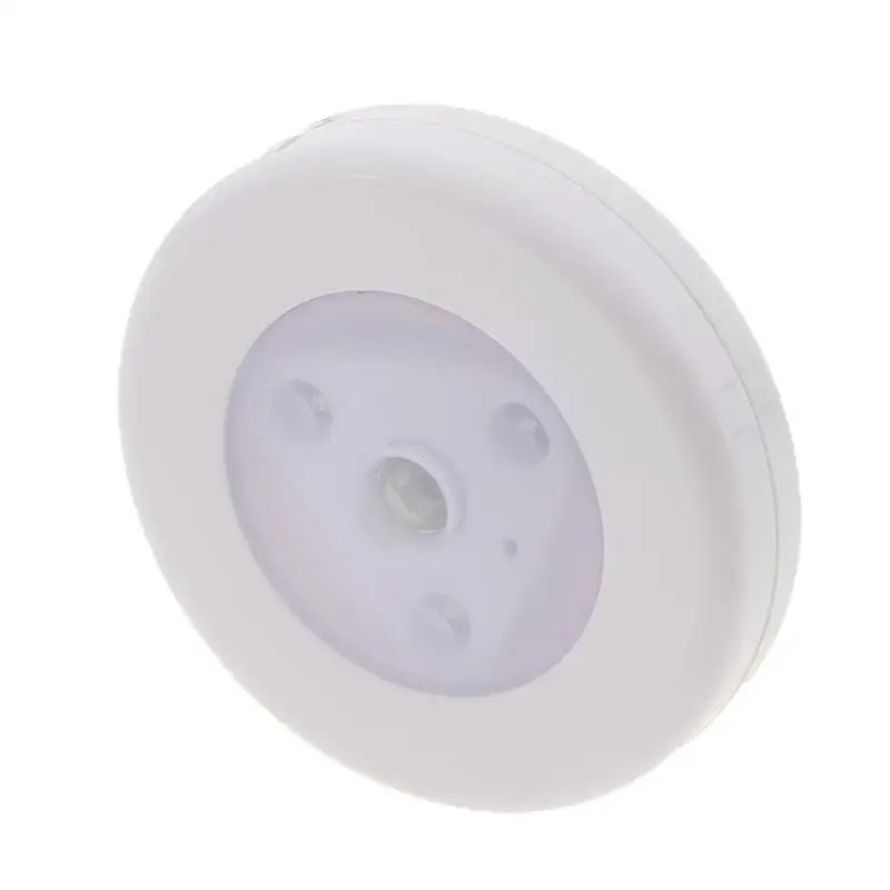 

PIR LED Cabinet Light Motion Sensor 3LED Night Light IP65 Battery Operated Emergency Cabinet Closet Corridor Toilet Lamp