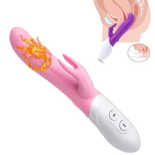 Smart Heating G-Spot Dildo Vibrator For Women Vagina Massage Clitoral Stimulation 7 Speed Vibrator Adult Sex Toys Masturbator
