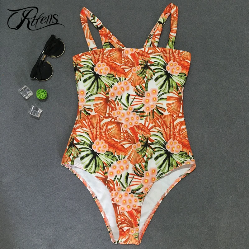 Urifens Biquinis Feminino Лето 2019 г. пикантные Высокая талия Купальник Push Up Винтаж печати
