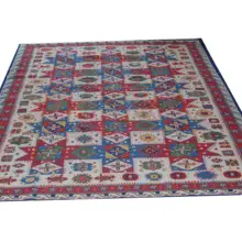 SOUMAK чистая Новая Зеландия шерсть ручной экзотические этнические ветер трехмерный тканный ковер gc150-041gc150souyg28