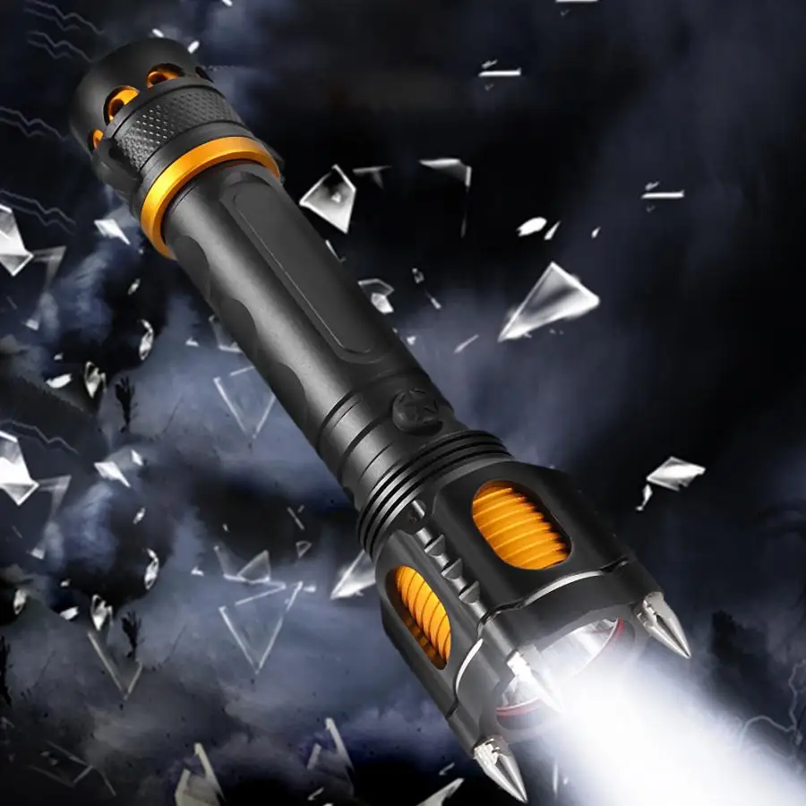 

Outdoor Aluminum Alloy Flashlight High Bright Torch For Hunting Camping Emergency flashlight for bicycle