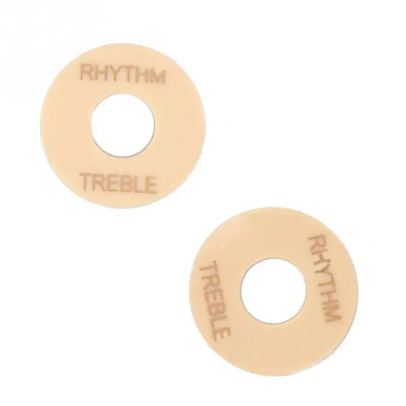 

1pc Switch Surround Plate for Guitar Accessories Electric Guitar Pickup Toggle Rythm/Treble Ring Selector 4 Colors #H1020