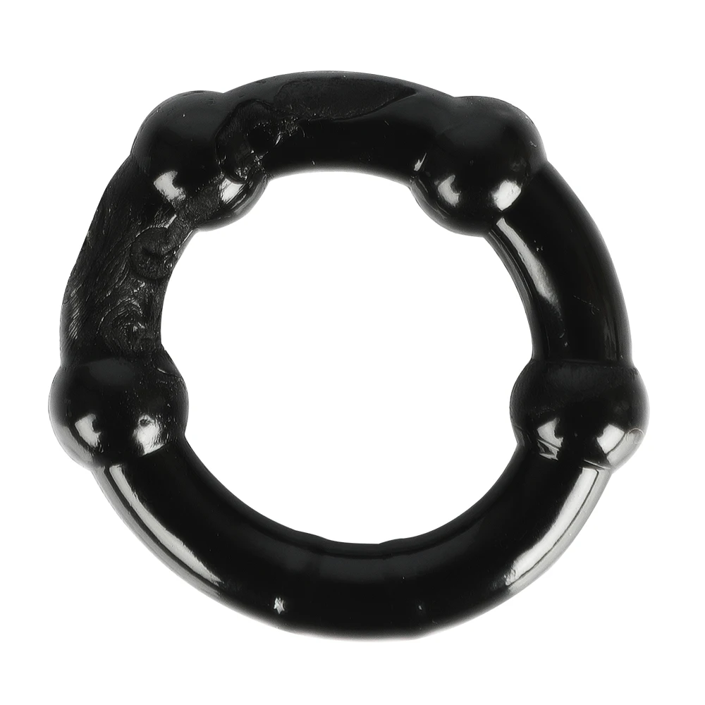 Male Sex Toys Silicone Delay Ring 3pcs Stretchy Stay Hard Beaded Cockring Penis Enhancer Ring Delay Ejaculation Penis Trainer For Men Sex Toys Male Adult Products