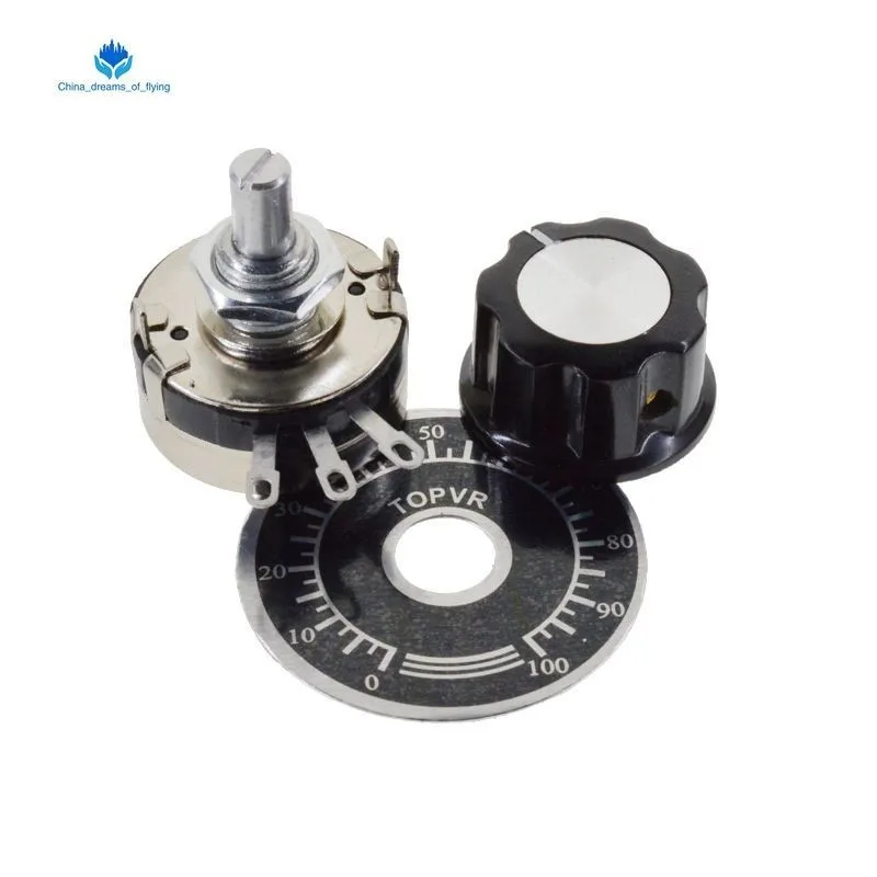 TZT WTH118 DIY Kit Parts 2W 1A потенциометр 1K 2 K 4 7 10K 22K 47K 100K 470K 1M|Потенциометры| |
