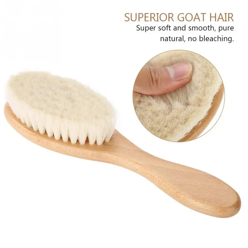 Retro Oil Brush Styling Carving Cleaning Brush Beard Hair Cleaning Tool Hairbrush