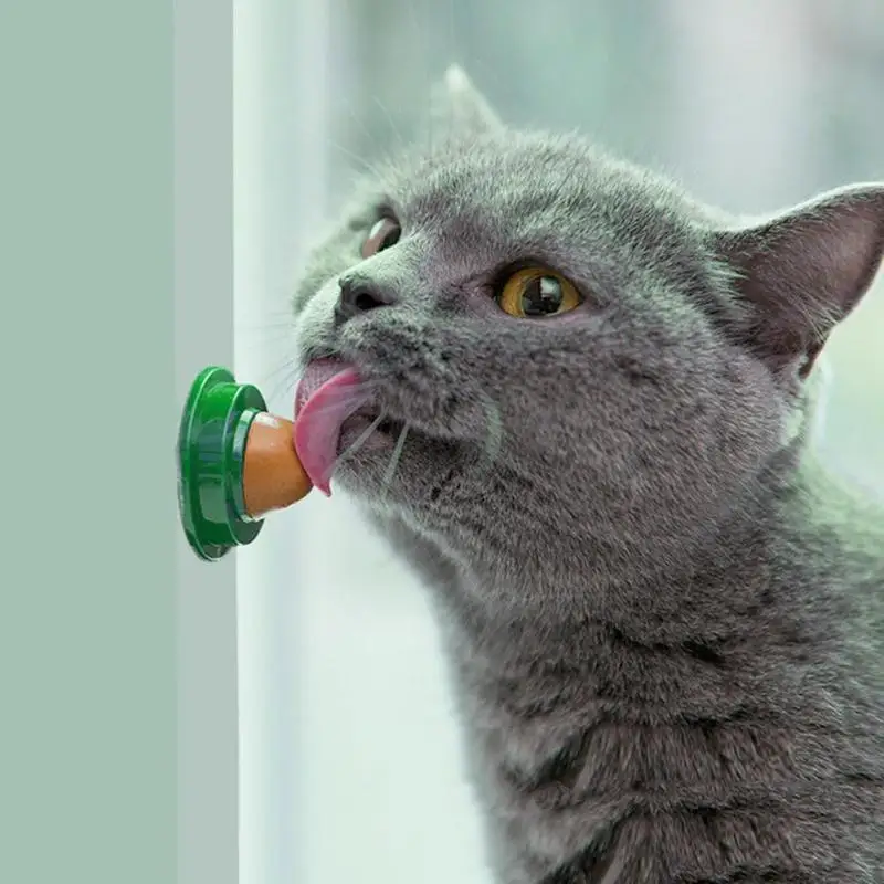 

Cat Catnip Licking Candy Licking Solid Nutrition Gel Energy Ball for Cats Kitten Increase Drinking Energy Ball Snack