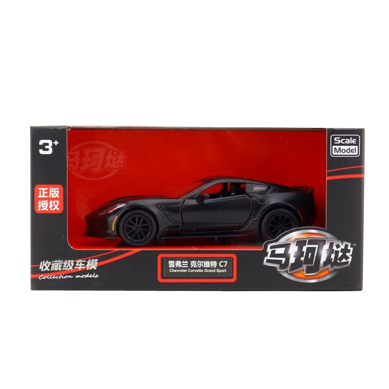 RMZ City масштаб 1:36 литая игрушка модель/Chevrolet Corvette C7 Sport/автомобиль с тяговым