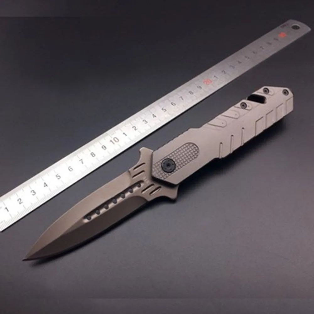 

OWL OD147 Outdoor Camping Folding Stainless Steel Keychain Knife Hunting Survival Rescue knife