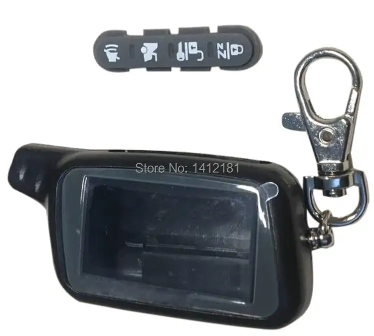 

X5 Keychain Case For Russian Version Tomahawk X5 2-way Alarm System Remote Control Key Fob