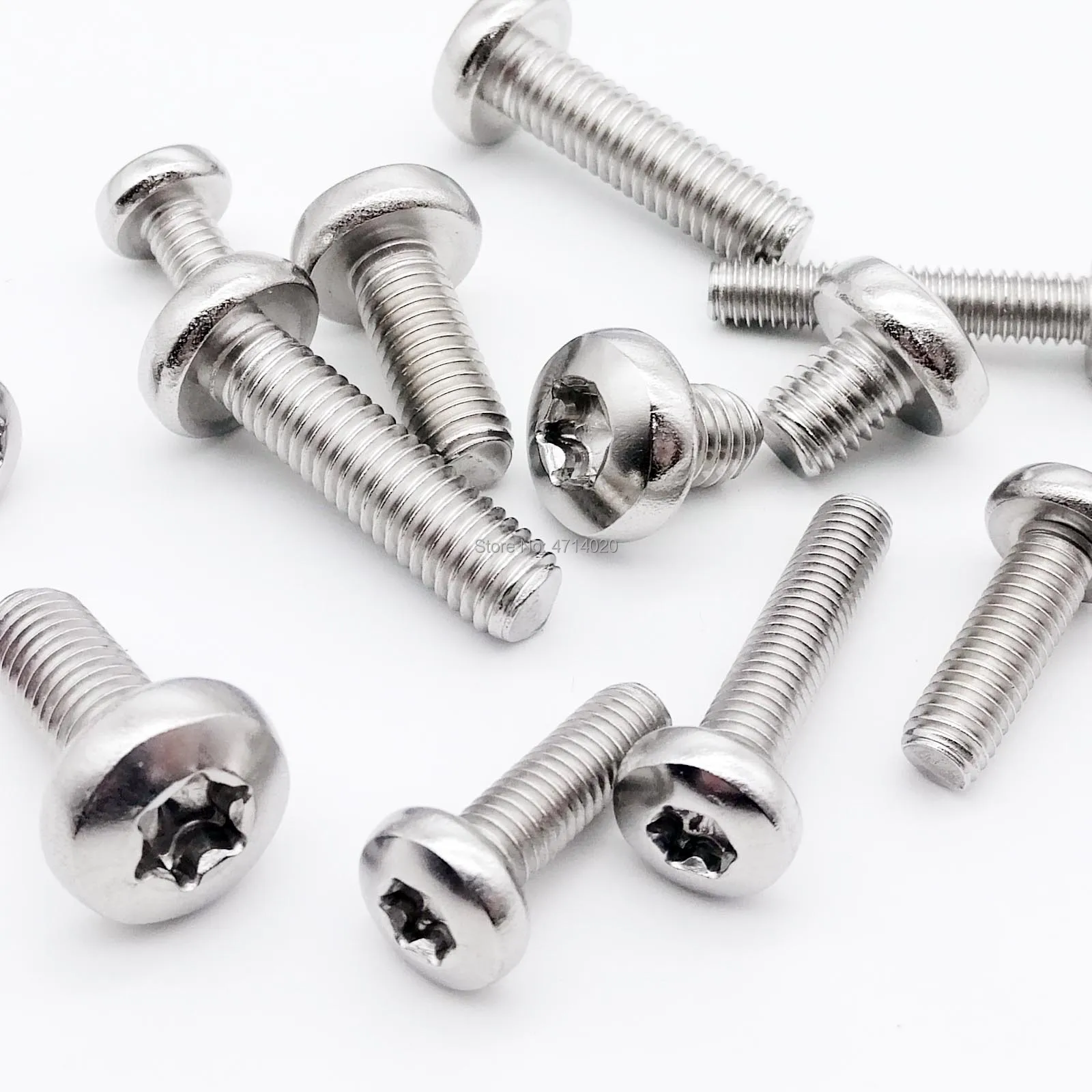 RUNEEE 10/50x M2 M2.5 M3 M4 M5 M6 304 A2-70 Stainless Steel GB2672 Six-Lobe Torx Pan Head Screw Six Lobe Round Head Bolt Length=3-50mm Color : 10mm, Size : M6 10pcs RUNEEE 10/50x M2 M2.5 M3 M4 M5 M6 304 A2-70 Stainless Steel GB2672 Six-Lobe Torx Pan Head Screw Six Lobe Round Head Bolt Length=3-50mm Color : 10mm, Size : M6 10pcs