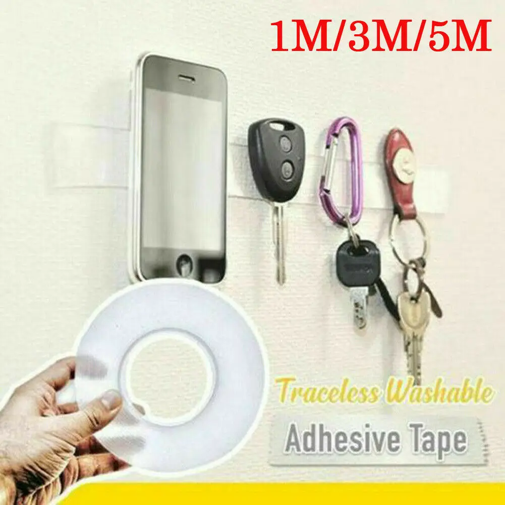 

Brand New Multifunctional Double-Sided Adhesive Nano Tape Traceless Washable Removable Tapes Indoor Outdoor Gel Grip Sticker