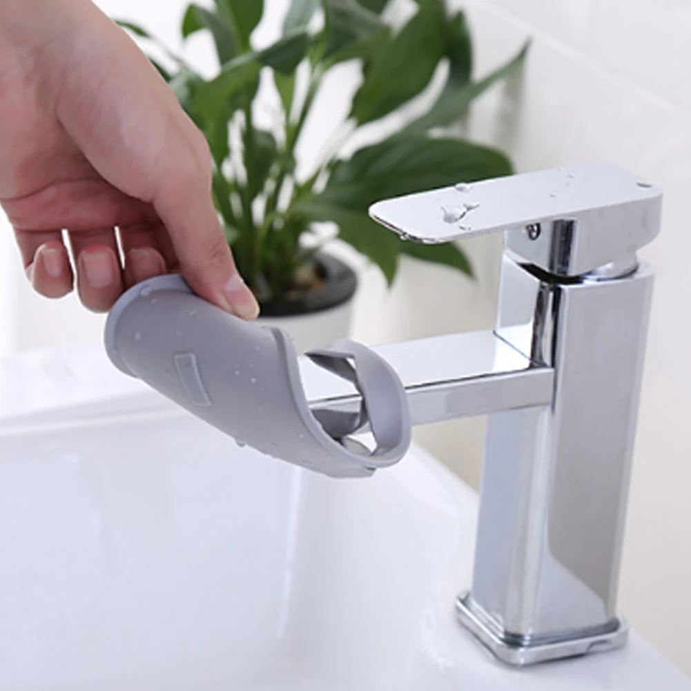 Bathroom Faucet Extender Durable Kitchen Tap Extension Bath Spout Cover Plastic Children Hands Washing Water Filter Splash-proof Bathroom Faucet Extender Durable Kitchen Tap Extension Bath Spout Cover Plastic Children Hands Washing Water Filter Splash-proof