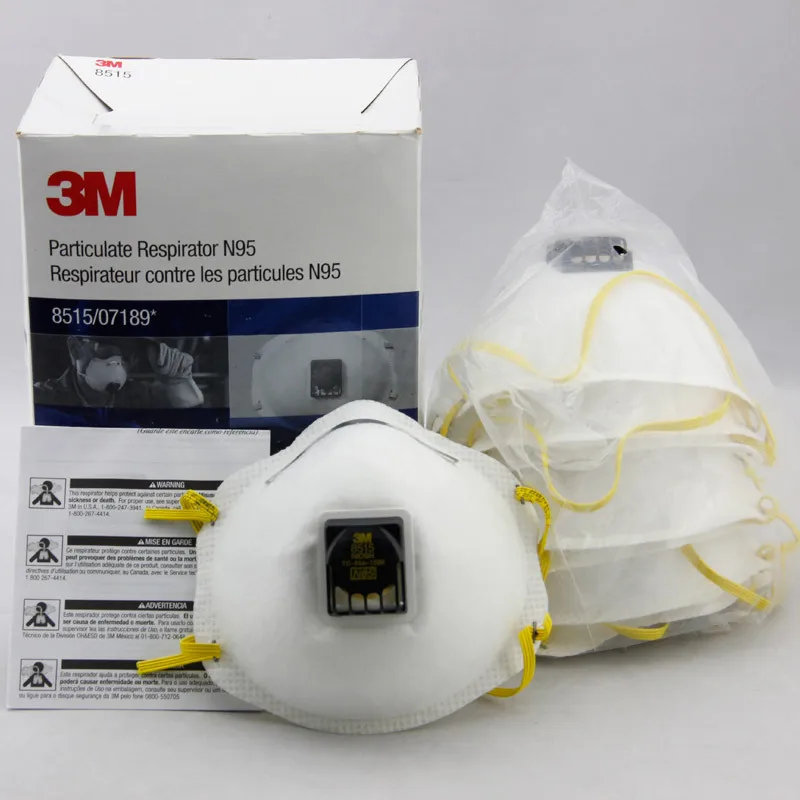 

3M N95 8515 gas mask Particles Respirator Welding Filter Respirator Flame-retardant Exterior Welding Cutting Grinding