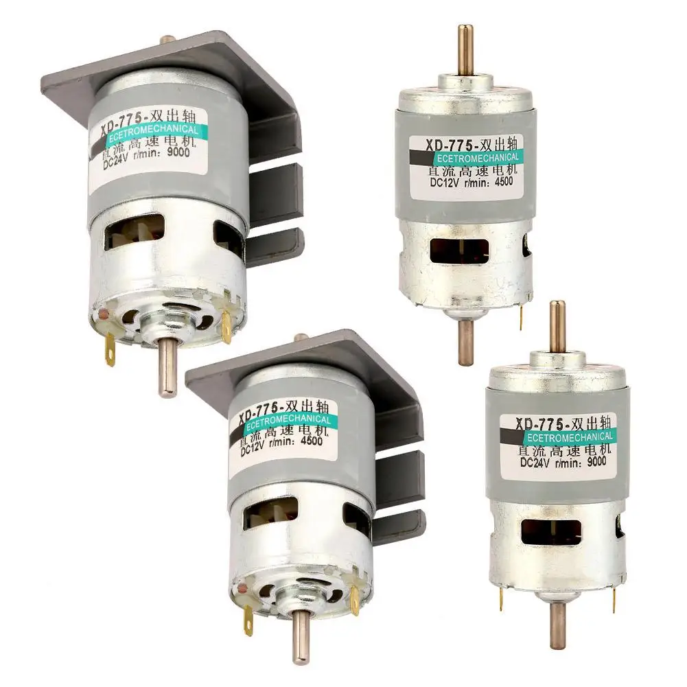 

DC24V 12V 775 Motor 50W High-Power Large Torque Double-Shaft Dc Motor High Quality