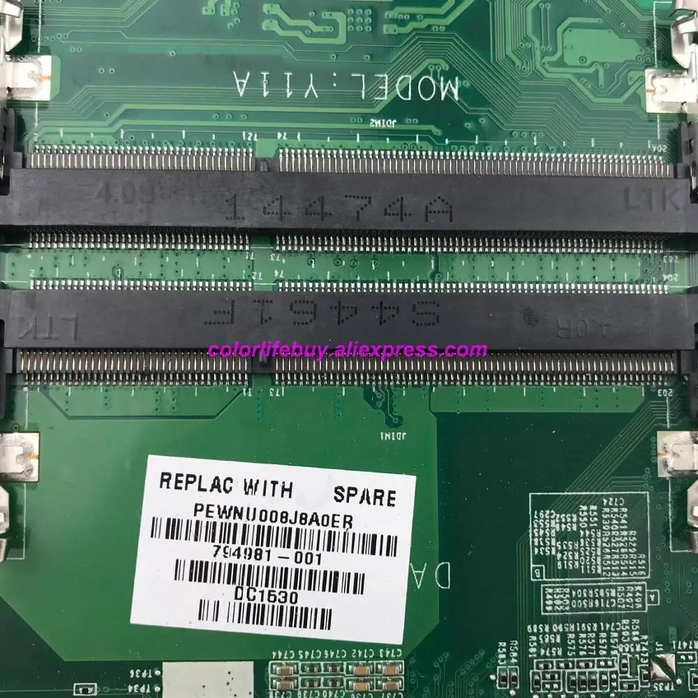حقيقية 794981-001 794981-501 794981-601 DAY11AMB6E0 UMA i5-5200U CPU محمول لوحة رئيسية لأجهزة HP 15-K223CL 15T-K200 الكمبيوتر الدفتري