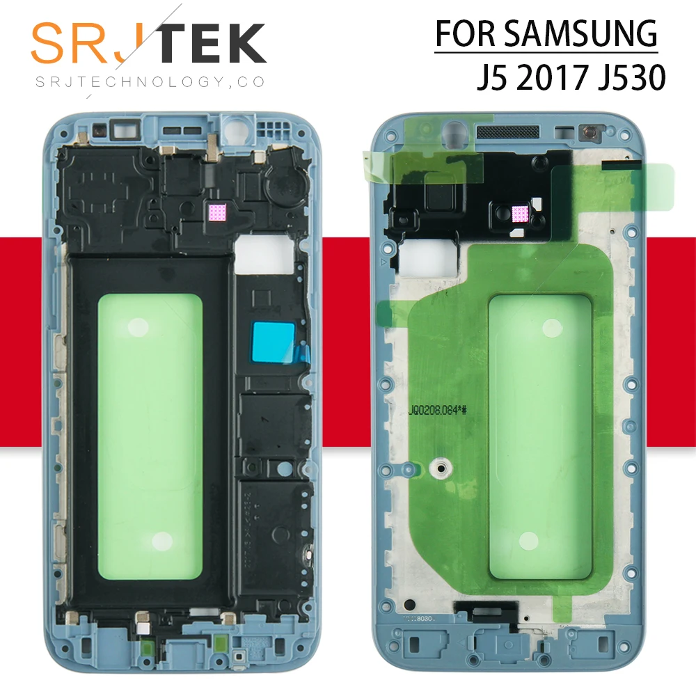 Новый телефон для Samsung J5 2017 J530 LCD Рамка пластина Корпус Передняя рамка средняя