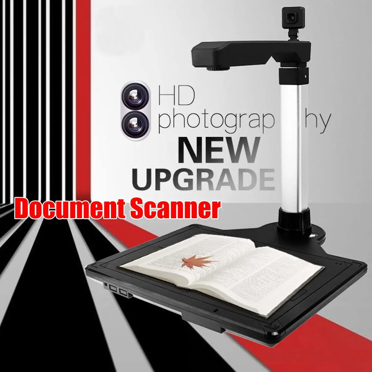 

SD3000 Portable New Creatives Handheld Mobile High Speed A3 Document Scanner HD Dual lens 10 Million Pixel