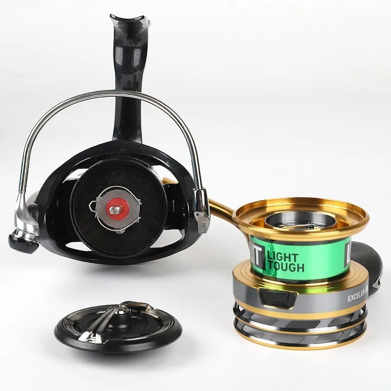 دايوا Exceler Lt منخفضة HIGT 1000D-XH 2000D-XH 2500-XH 3000-CXH 4000D-CXH 5000D-CXH 6000D-H الغزل الصيد بكرة دايوا Exceler Lt منخفضة HIGT 1000D-XH 2000D-XH 2500-XH 3000-CXH 4000D-CXH 5000D-CXH 6000D-H الغزل الصيد بكرة