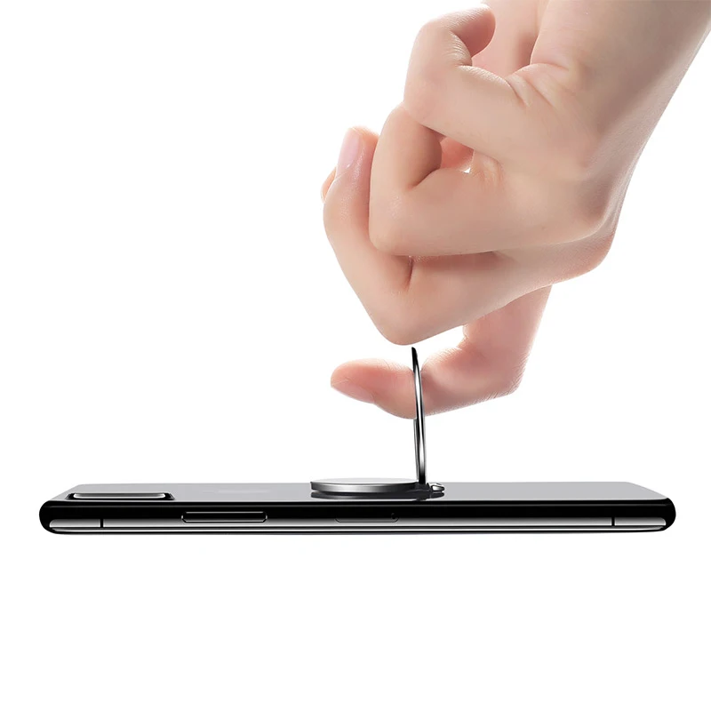 Ultrathin Batman Pattern Cell Phone Metal Finger Ring Holder Desktop Stand For Xiaomi Mi 8 SE 6 For Samsung Galaxy S8 S9 plus