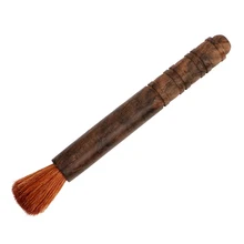 Бутылка чайник носик чистые инструменты бытовые кухонные инструменты Щетка для чайника деревянная ручка мягкие волосы чайник щетка для пыли