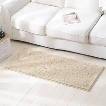 50X140 см синель Противоскользящий водопоглощающий нескользящий коврик для ванной комнаты гостиной спальни Декор