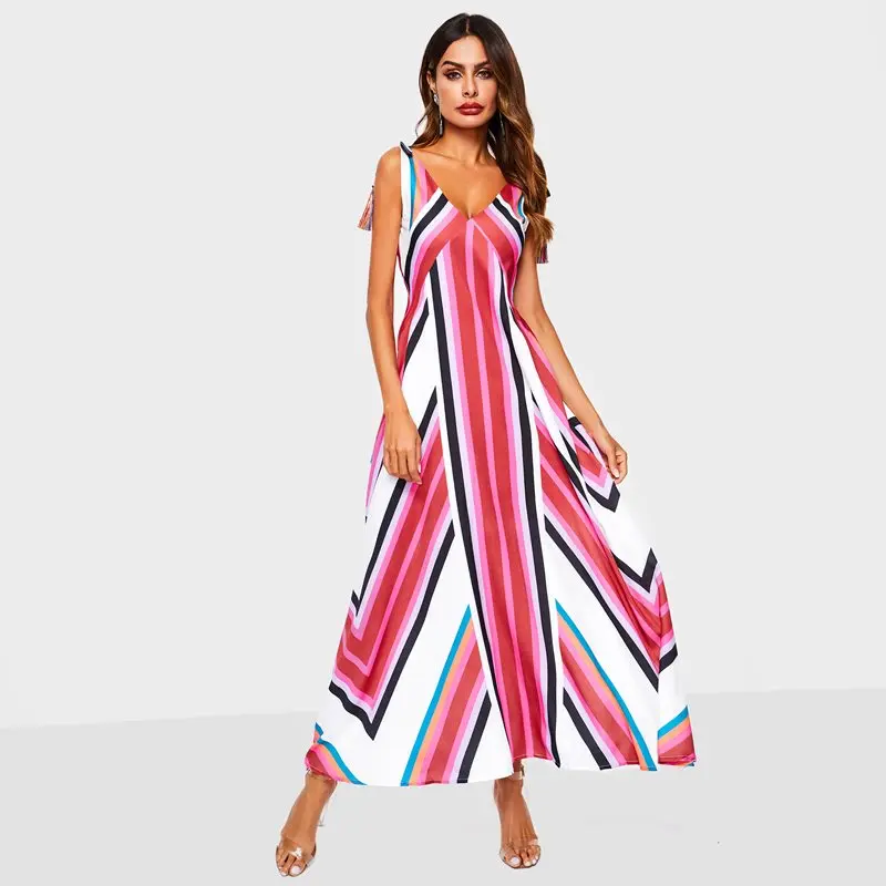 Aliexpress.com : Buy Women Maxi Dresses Casual Summer Travel Beach Boho ...
