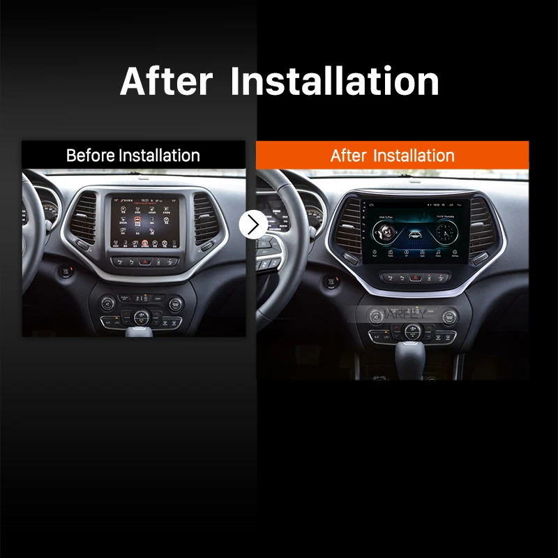 Clearance Harfey 10.1" Android 8.1 for Jeep Grand Cherokee 2016 Radio GPS Navigation System WIFI Bluetooth SWC support OBD2 DVR Camera 5 Clearance Harfey 10.1" Android 8.1 for Jeep Grand Cherokee 2016 Radio GPS Navigation System WIFI Bluetooth SWC support OBD2 DVR Camera 5