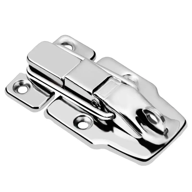 

2pcs Iron Suitcase Lock Buckles Antique Metal Toolbox Lock Buckles Toggle Hasp Latch Catch Clasp Furniture Hardware