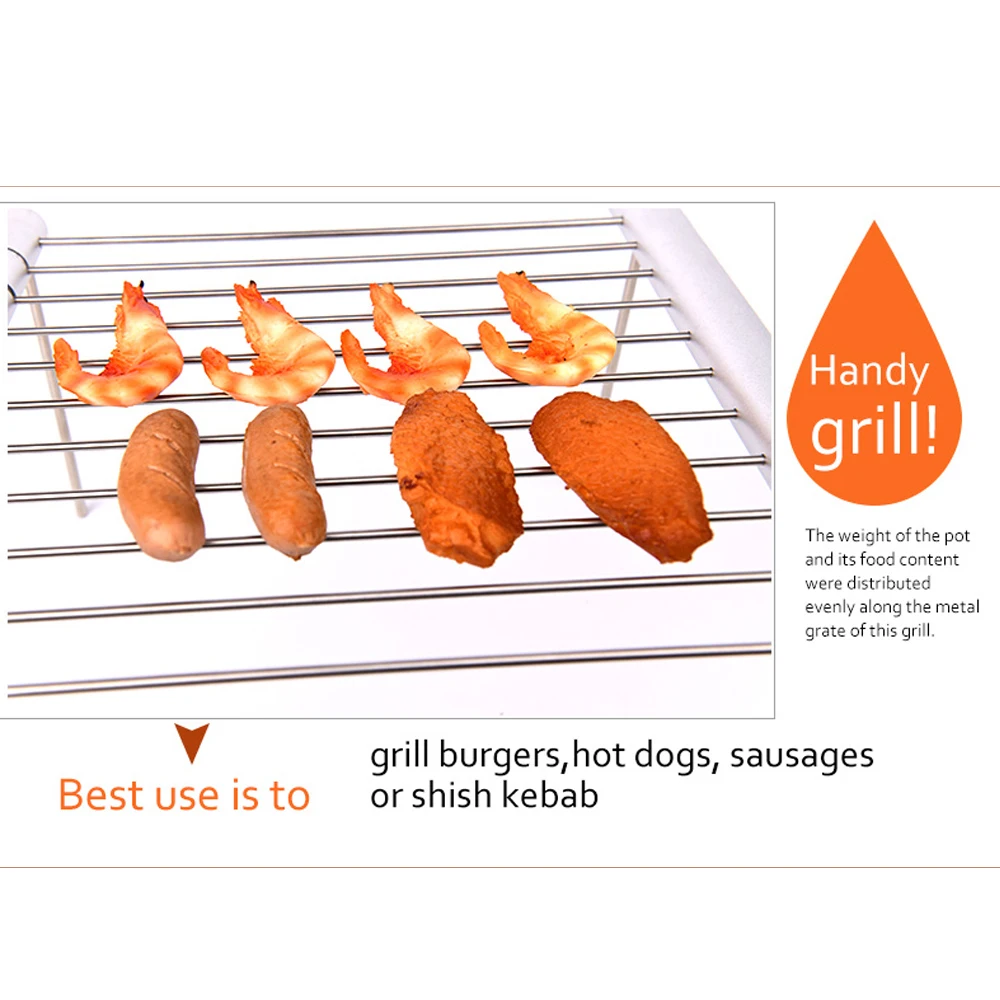 

For Park Camping BBQ Grill Portable Stainless Steel Folding Barbecue Grill Mini Pocket BBQ Tools Barbecue Accessories