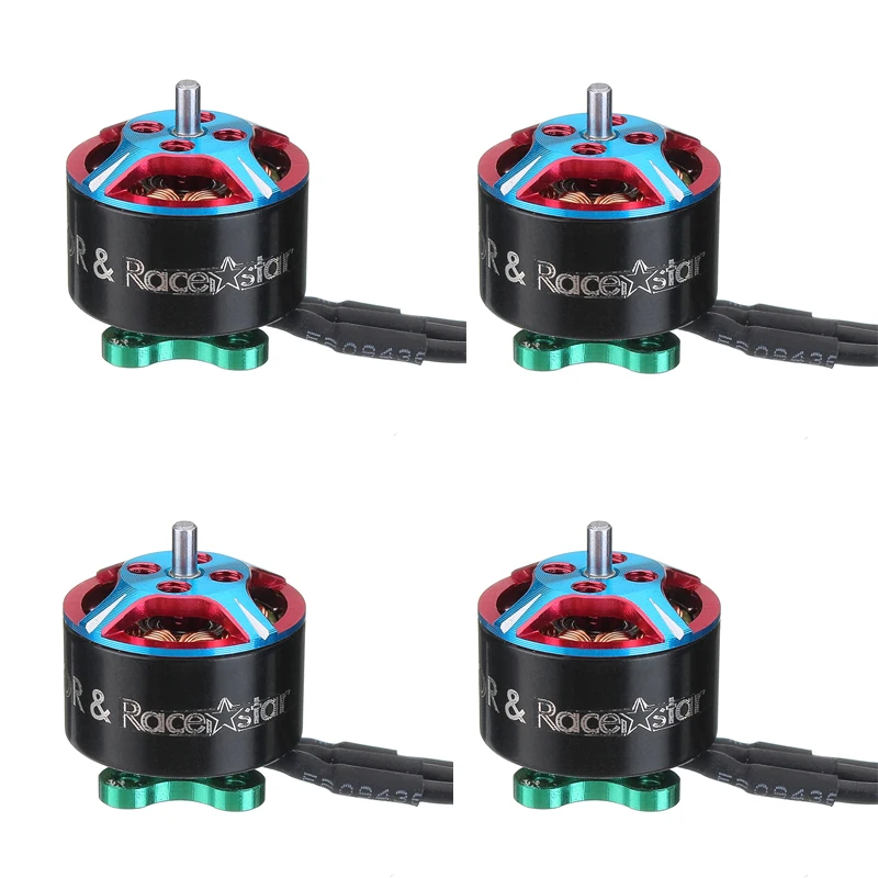 

Best Deal 1 / 2 / 4PCS T-motor & Racerstar RT11 1106 6000KV 2-3S Brushless Motor For RC Drone FPV Racing Frame Propeller Part