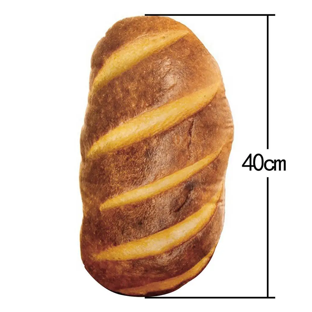 Творческий можно мыть имитация еда 20 см/7,9 дюймов Хлеб подушки детские подушки плюшевые игрушки 40 см/15,7 подарок