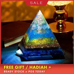 AURAREIKI Orgonite Transparent Pyramid Change The Magnetic Field Of Life Reiki Stone Aura Crystal Resin Decorative Craft Jewelry AURAREIKI Orgonite Transparent Pyramid Change The Magnetic Field Of Life Reiki Stone Aura Crystal Resin Decorative Craft Jewelry