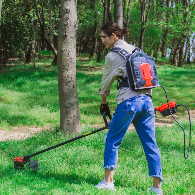 

17.4AH 36V Li-ion Battery Cordless Grass Trimmerbest garden brush cutter/ trimmer, portable battery grass trimmer for grass
