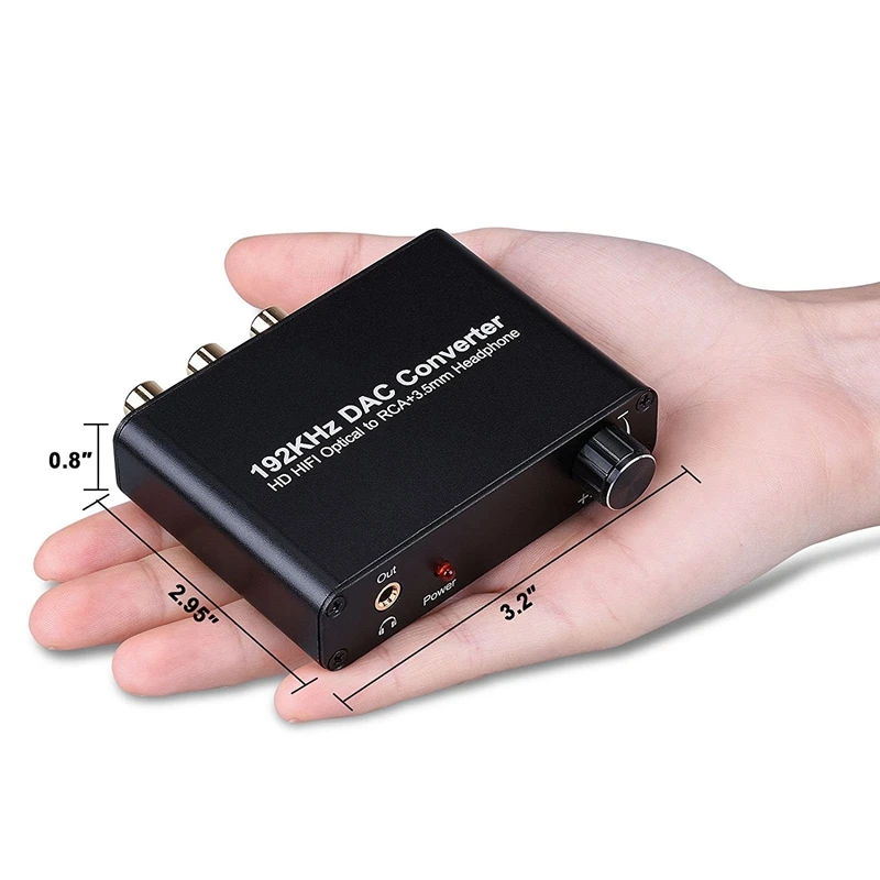 Цифро аналоговый преобразователь 192 кГц DAC поддерживает регулятор громкости
